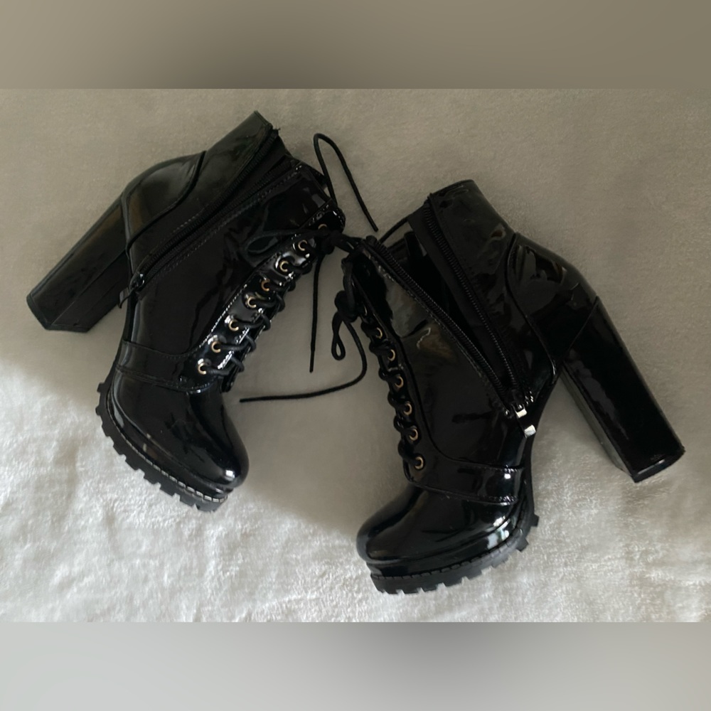 black boots